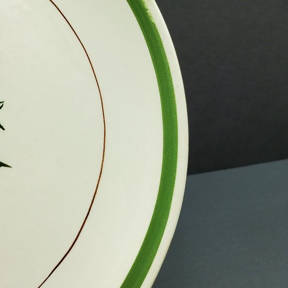 Blue Ridge Southern Potteries Forest Fruit Dinner Plates - Picture 7 of 13